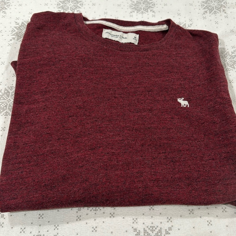Abercrombie & Fitch - soft men’s long sleeve shirt - Medium